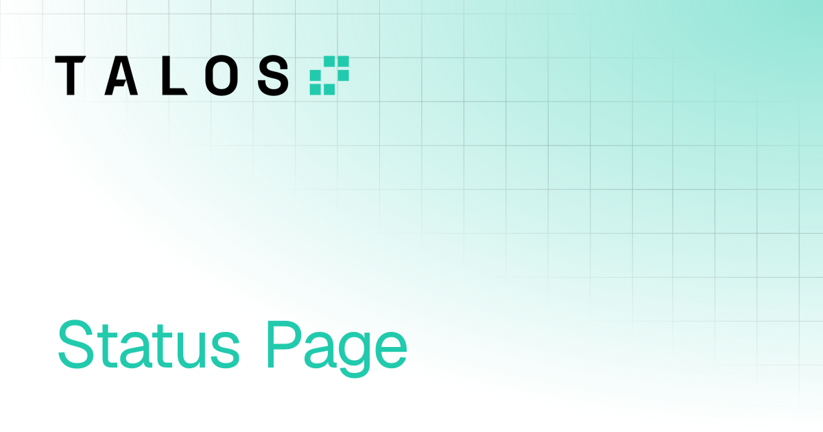 Status Page | Product Docs