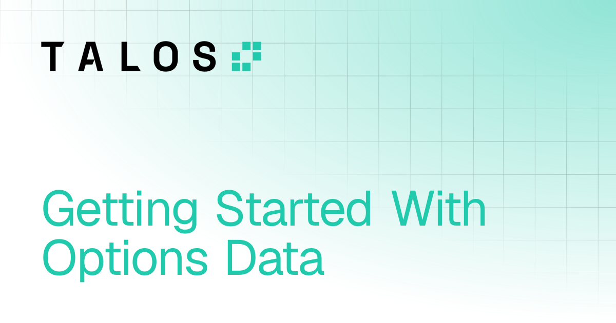 Getting Started With Options Data | Product Docs